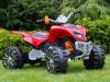 Elektrick� �ty�kolka pro d�ti - dva motory 35W - �erno-�erven� nov� velk� model