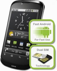 GIGABYTE GSmart G1315, GSM Mobil, GPS, WiFi, BT, Android 2.2, 3,5" HVGA