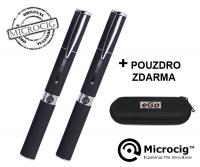 Elektronická cigareta Microcig eGo-W F1 1100mAh černá - 2ks