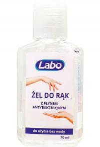 LABO Antibakteriální gel na ruce 70 ml