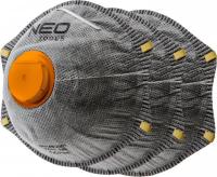 Neo Tools 97-301 respirátor FFP2 s aktivním uhlím - 3 ks