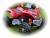 Elektrick� �ty�kolka pro d�ti - dva motory 35W - �erno-�erven� nov� velk� model