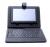 GOCLEVER pouzdro s kl�vesnic� pro tablet 10 ", �ern�