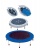 Skl�dac� d�tsk� trampol�na inSPORTline 122 cm