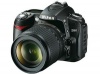 NIKON D90 + objektiv 18-105 AF-S DX VR (black, cca 12Mpix DX, LCD 3"), zrcadlovka DX