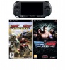 PSP E1004 Charcoal Black + Warhammer Squad Command + Pirates of the Caribbean (PSP)