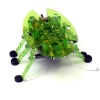 HEXBUG robotick� brouk (plo�tice) BRAVO (zelen�, Original HexBug, reaguje na zvuk a p�ek�ky)