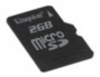 KINGSTON micro SD card 2GB (pouze pametova karta)