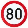 Samolepka " 80 km "