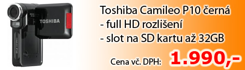 Toshiba Camileo P10 �ern�