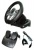 GEMBIRD volant STR-W1-VF wireless 2.4GHz, volant+pedly, Vibration feedback