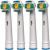 Nhradn hlavice kompatibiln s Oral-B 3D White EB 18 4 ks