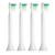 Nhradn hlavice kompatibiln s Philips Sonicare DiamondClean mini HX6074/07 4ks