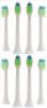 Nhradn hlavice kompatibiln s Philips Sonicare DiamondClean standard HX6068/26 8 ks