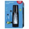 SodaStream Spirit Black + 2 ks lahv (bez CO2 lhve)